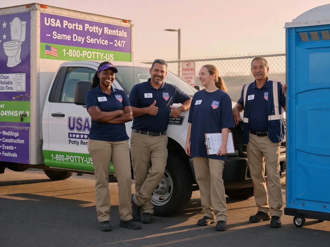 Porta Potty Rental company in Lake City, SC